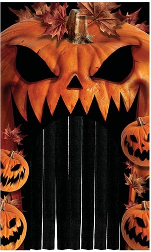 Deurgordijn Halloween Pompoenen - 145x240cm