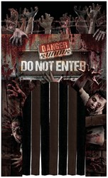 Deurgordijn Halloween Zombies - 145x240cm