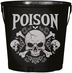 Emmer Halloween Poison Skulls Metaal - 19x23cm