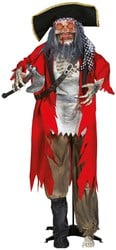 Decoratie Halloween Piraat Skeleton - 190cm