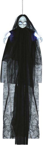 Hangdecoratie Halloween Skelet met Lantaarn - 50cm