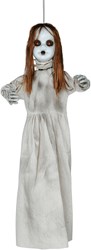Hangdeco Halloween Meisje met Los Hoofd - 100cm
