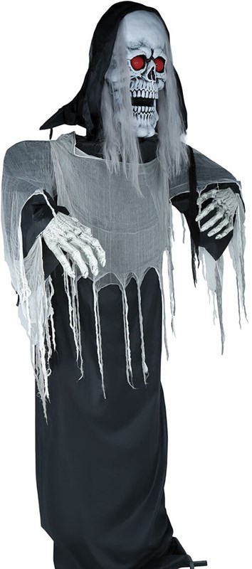 Halloween Decoratie Ghost Skelet Luxe - 360cm (schuin)