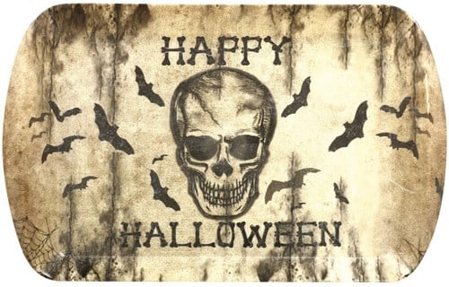 Dienblad Halloween Skull - 39x24cm