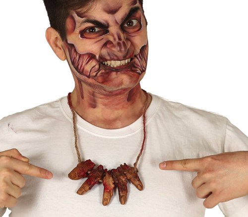 Ketting Halloween Afgehakte Vingers