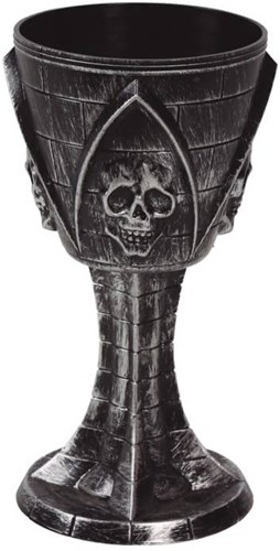  Kelk / Wijnglas Skull - 19cm