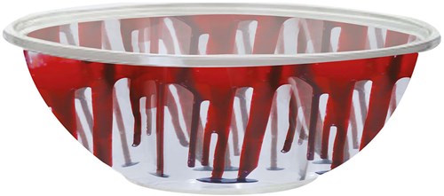 Schaal met Bloed Halloween - 25cm
