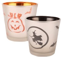 Halloween Kaarsenhouders van Glas