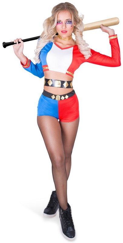 Crazy Rebel Harlequin voor Dames (4-dlg)