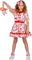 Jurk Halloween Met Bloed Meisje