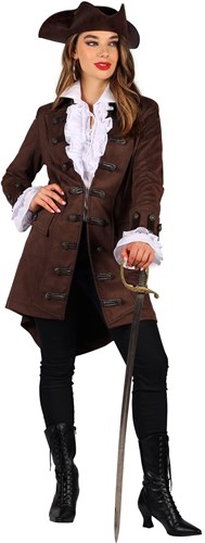 Bruine Piratenjas Mary Read Dames