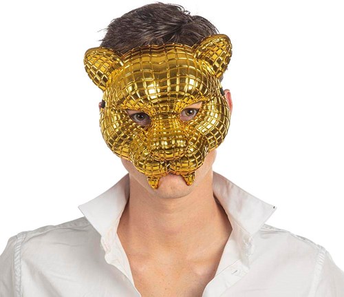 Squid Game Masker VIP Guest Goud