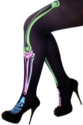 Panty Skelet - Botten Fluor