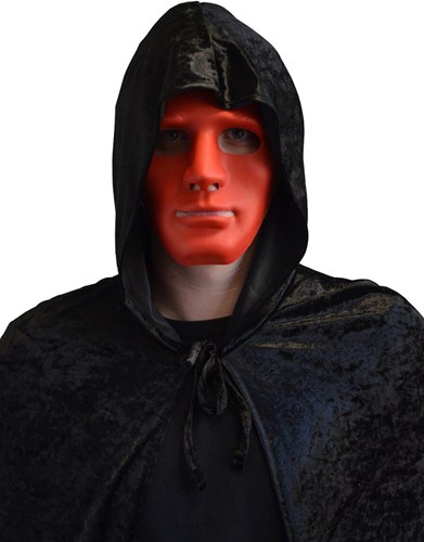 Anonymous Halloween Masker Rood (plastic)
