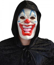 Masker Halloween Clown (plastic)