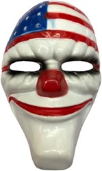 Masker Halloween Clown The Purge USA (plastic)