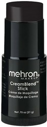 Mehron CreamBlend Stick Zwart - 21gr