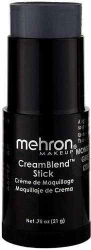 Mehron CreamBlend Stick Monster Grijs - 21gr