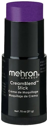 Mehron CreamBlend Stick Paars - 21gr