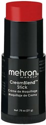 Mehron CreamBlend Stick Rood - 21gr