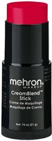 Mehron CreamBlend Stick Fel Rood - 21gr