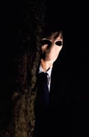 Masker Slenderman Latex Luxe-2