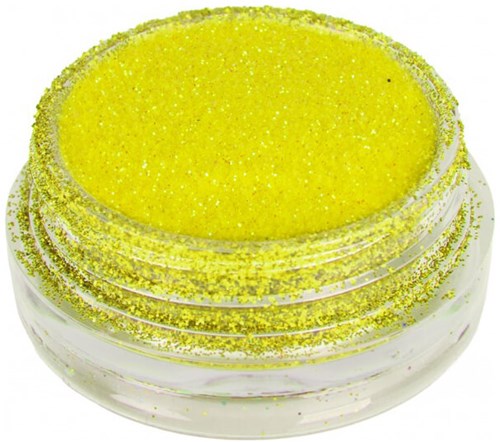 Glitter QuickTattoo Neon Geel - 3ml
