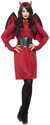 Halloweenkostuum Red Devil Vrouw