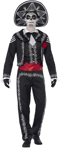 Day of the Dead - Herenkostuum Señor Bones