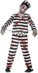Halloweenkostuum Zombie Boef voor kinderen