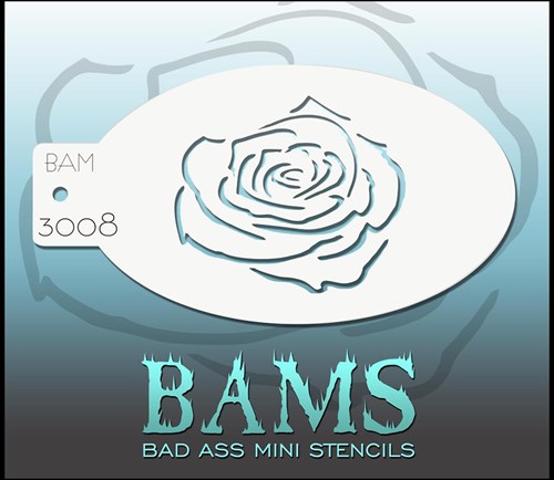 Schmink Stencil Roos