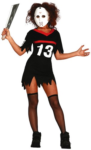 Halloween Damesjurkje Jason Friday the 13th