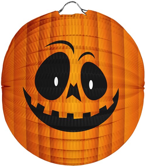 Lampion Halloween Pompoen - 22cm