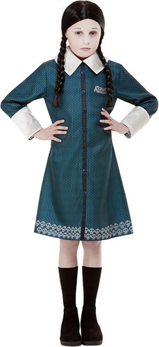 Kostuum Wednesday voor meisjes - The Addams Family (2)