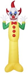Decoratie Halloween Clown Opblaasbaar Outdoor - 3m