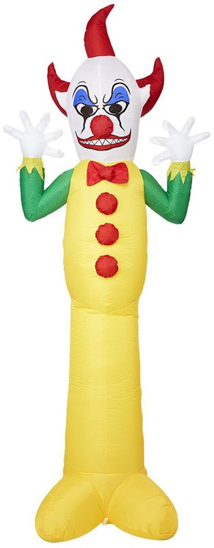Decoratie Halloween Clown Opblaasbaar Outdoor - 3m