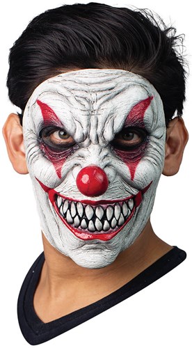 Gezichtsmasker Naughty Clown (Latex)