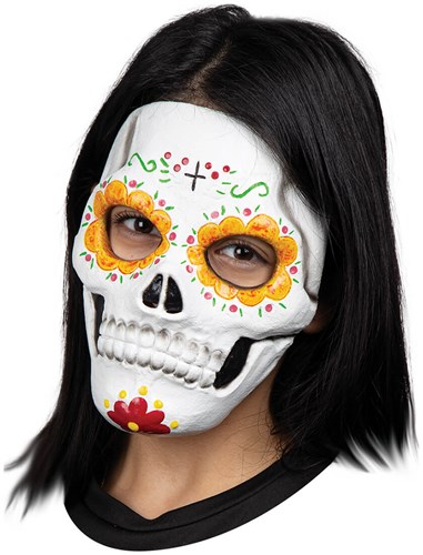 Day of the Dead - Gezichtsmasker Huesuda (Latex)
