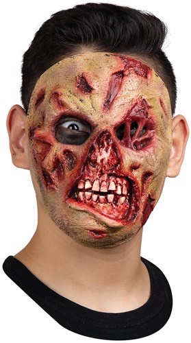Gezichtsmasker Fleshy Zombie (Latex)