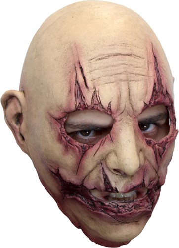 Slashed Halloween Masker Latex