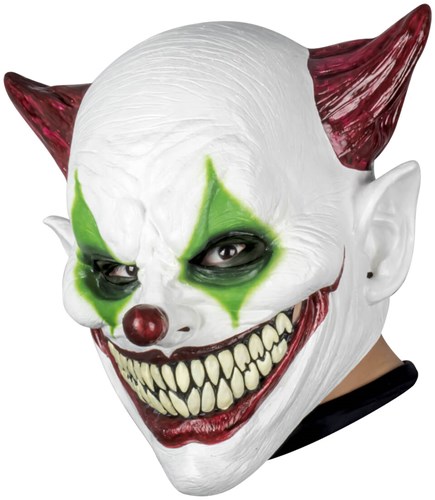 Masker Horror Clown Krusty - Latex