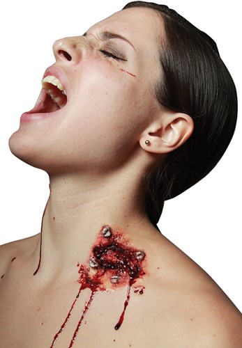 Latex Professionele Wond FX - Screwed Wound