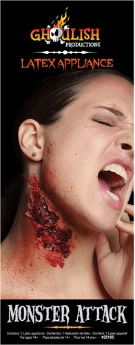 Professionele Latex Wond FX - Monster Attack