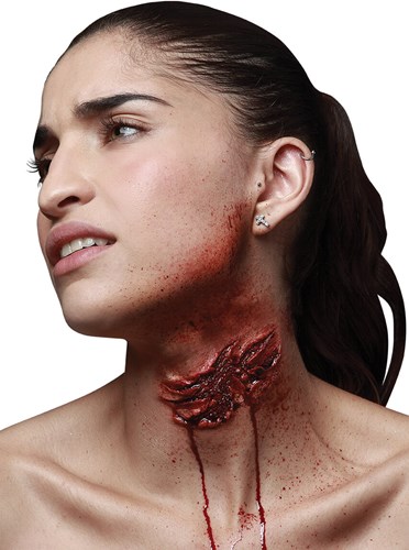 Latex Professionele Wond FX - Zombie Attack