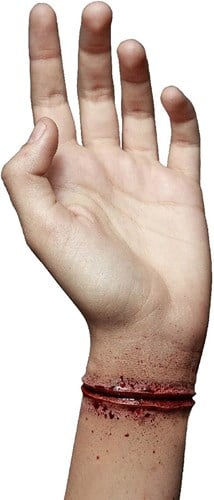 Latex Wond FX Professionele - Wrist Cut