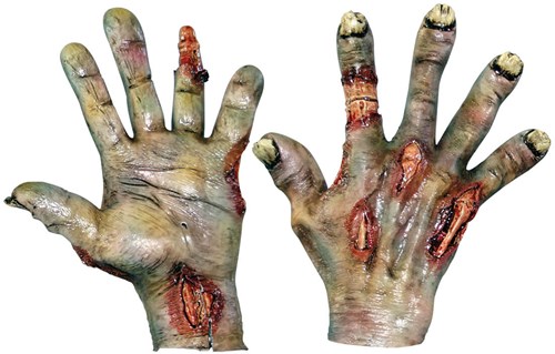 Luxe Latex Zombie Handen