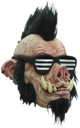 Boar Punk Masker Luxe - Wild Zwijn