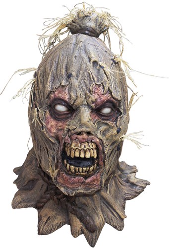 Luxe Latex Scarecrow Masker Scareborn