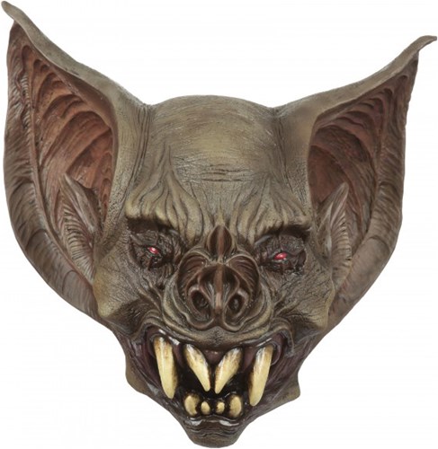 Latex Halloween Masker Bat Creature - Enge Vleermuis