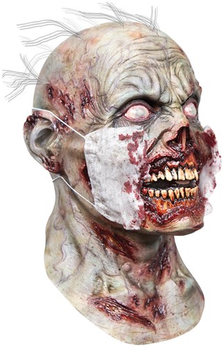 Zombie Patient Halloween Masker Latex Luxe